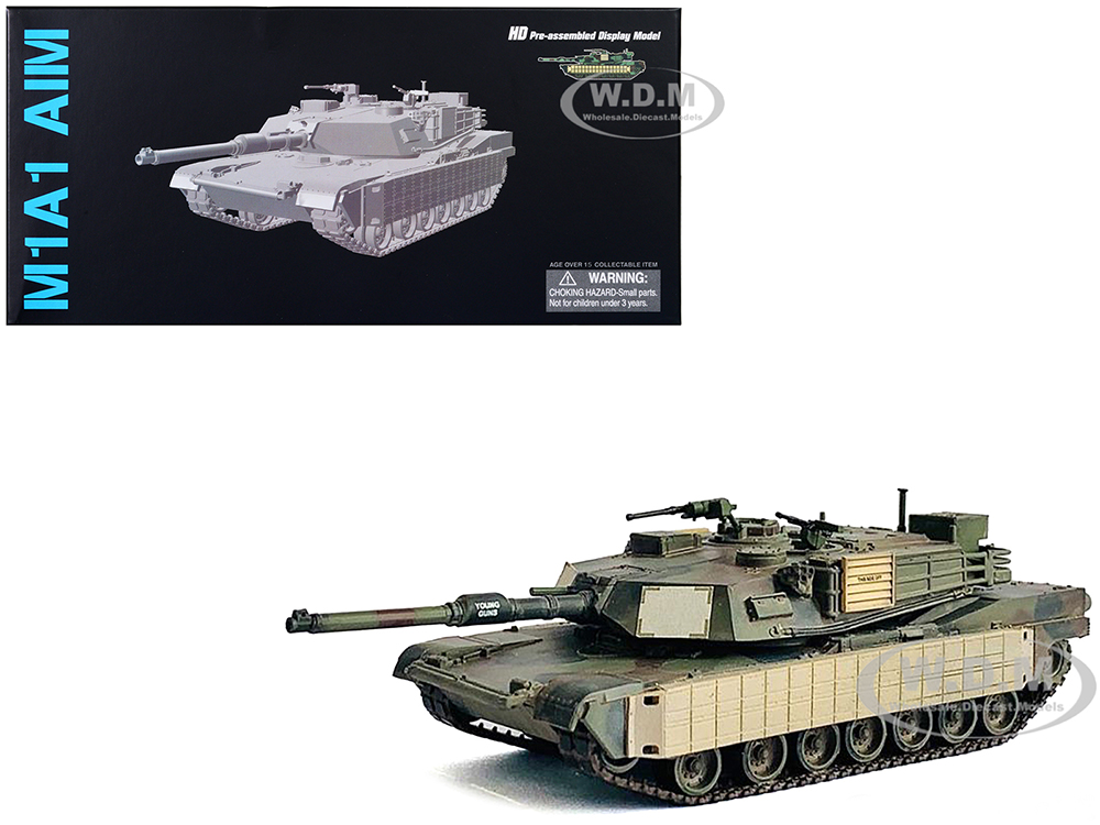 Image of United States M1A1 AIM Tank "8th Tank Battalion II MEB US Marine Corps Iraq" (2003) "NEO Dragon Armor" Series 1/72 Plastic Model by Dragon Models