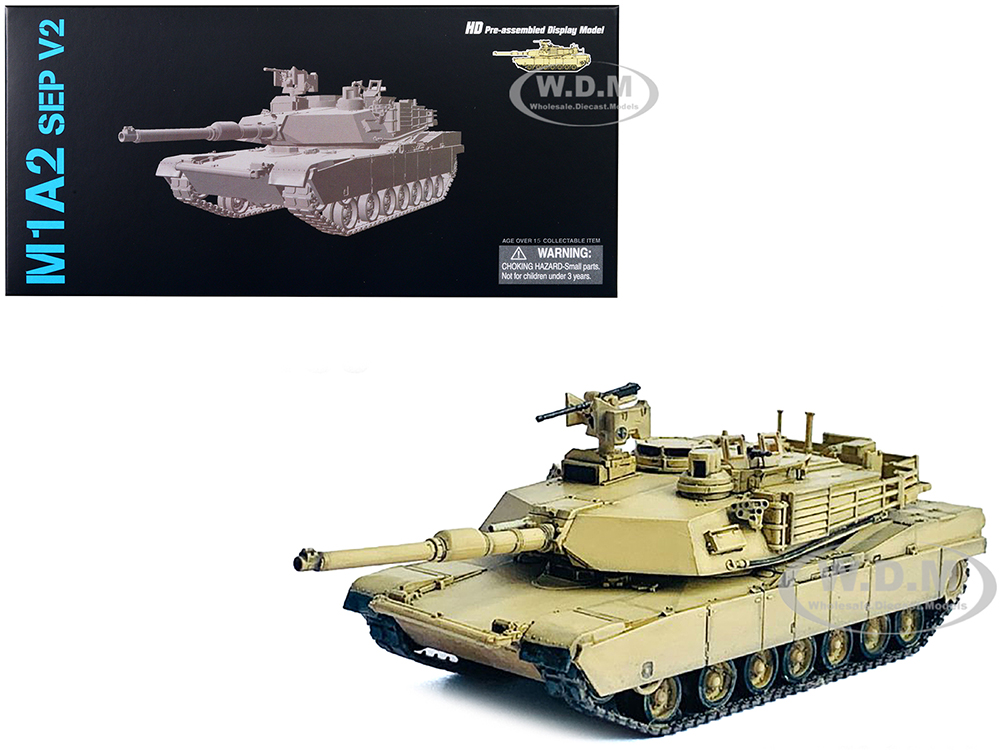 Image of United States M1A1 SEP V2 Tank "1st Cavalry Division Germany" "NEO Dragon Armor" Series 1/72 Plastic Model by Dragon Models