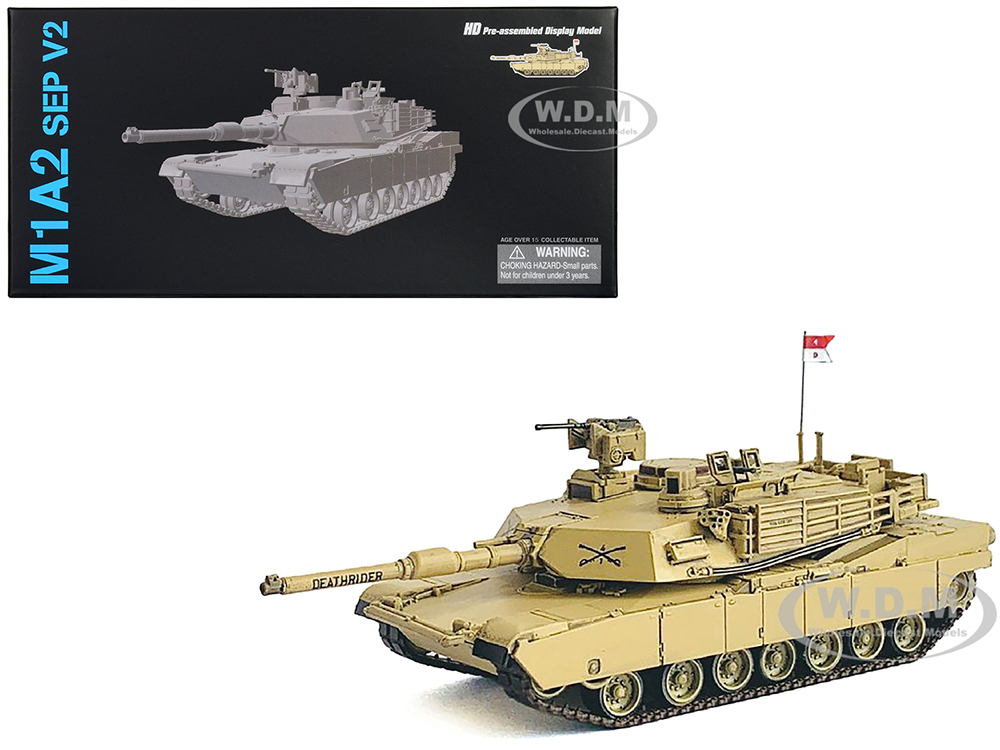 Image of United States M1A2 SEP V2 Tank "1st Cavalry Division US Army Germany" "NEO Dragon Armor" Series 1/72 Plastic Model by Dragon Models