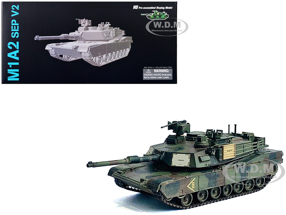 Image of United States M1A2 SEP V2 Tank "2nd Battalion 5th Cavalry Regiment 1st Cavalry Division Germany" "NEO Dragon Armor" Series 1/72 Plastic Model by Drag