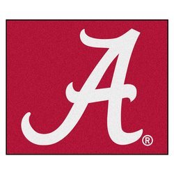Image of University of Alabama Tailgate Mat - Crimson A Logo