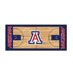 Image of University of Arizona Basketball Court Runner Rug