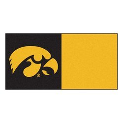 Image of University of Iowa Carpet Tiles - Hawkeyes Logo