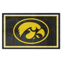 Image of University of Iowa Floor Rug - 4x6 - Hawkeyes Logo