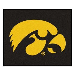Image of University of Iowa Tailgate Mat - Hawkeyes Logo
