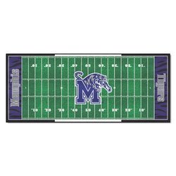 Image of University of Memphis Football Field Runner Rug