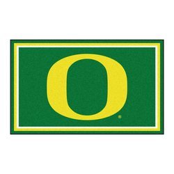 Image of University of Oregon Floor Rug - 4x6