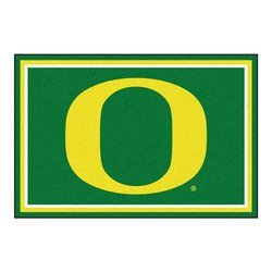 Image of University of Oregon Floor Rug - 5x8