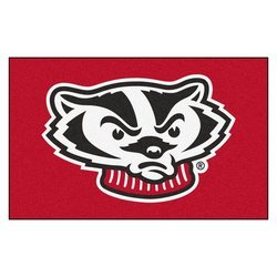 Image of University of Wisconsin Ultimate Mat - Badgers Logo