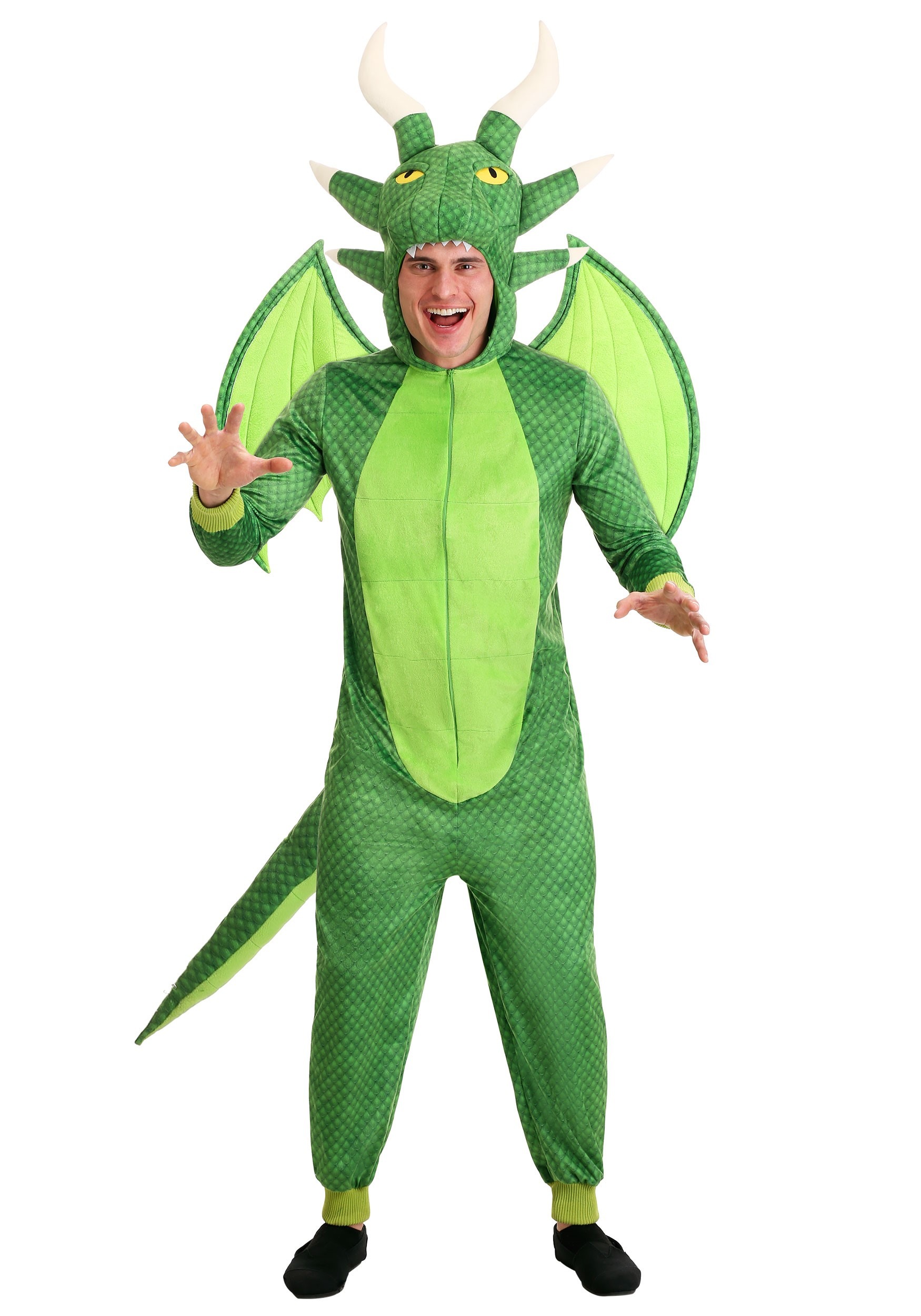 Image of Untamed Dragon Jumpsuit Men's Costume ID FUN0755AD-L