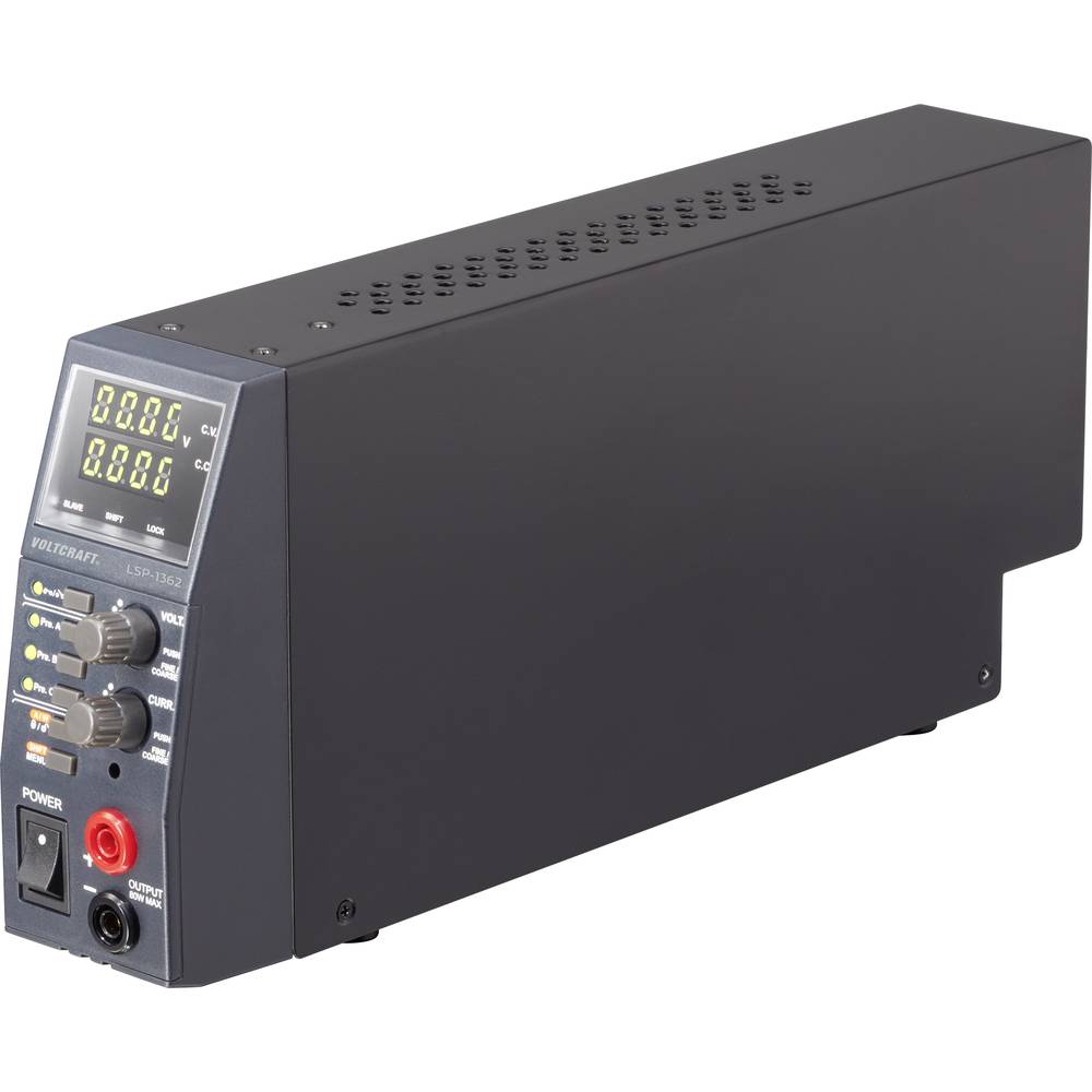 Image of VOLTCRAFT LSP-1362 Bench PSU (adjustable voltage) 05 - 36 V 5 A (max) 80 W Autoranger Master/slave communication