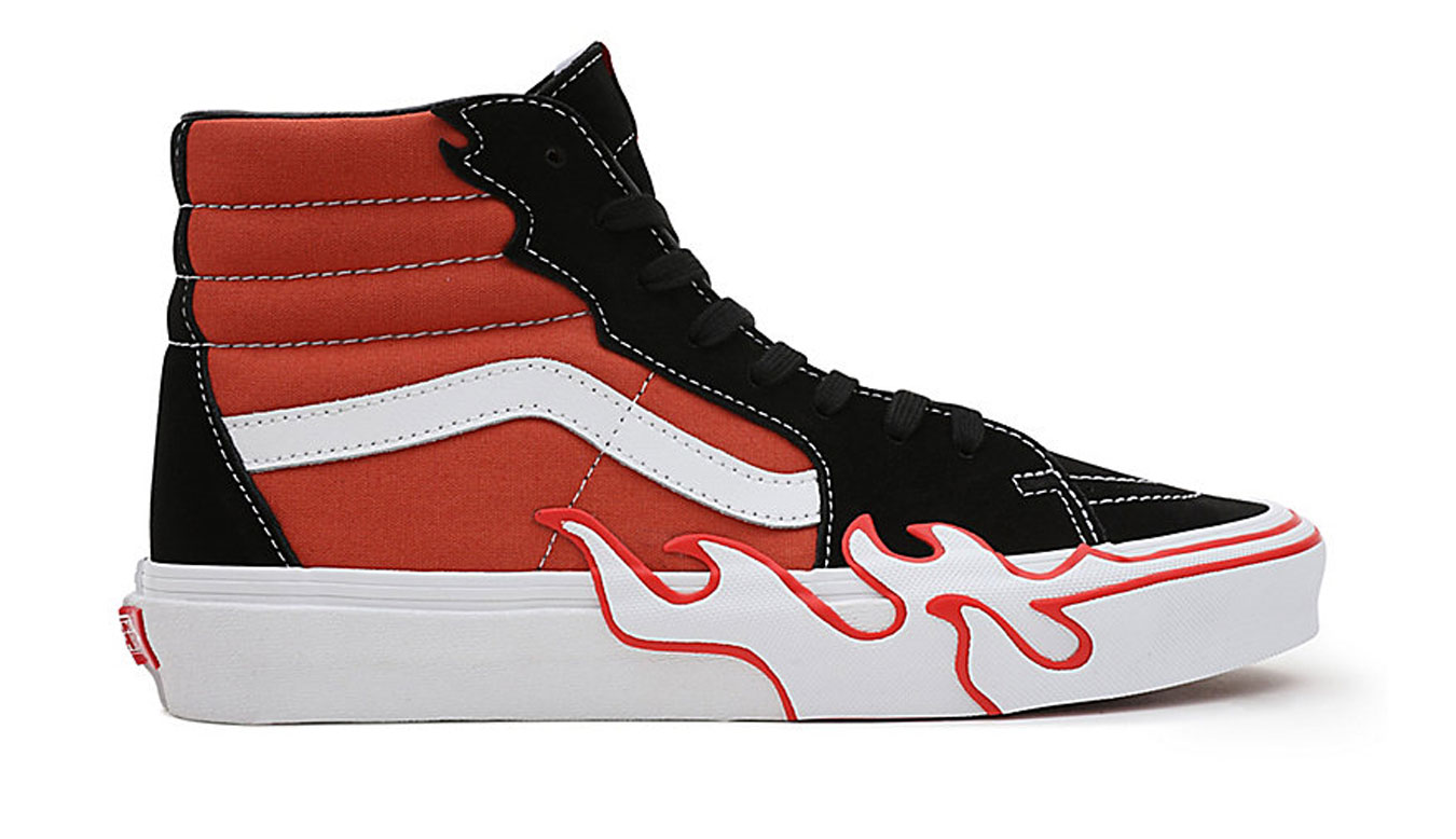 Image of Vans SK8-Hi Flame Burnt Ochre DE