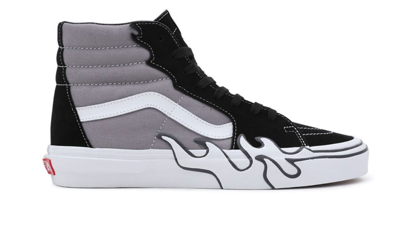 Image of Vans SK8-Hi Flame Gray ESP