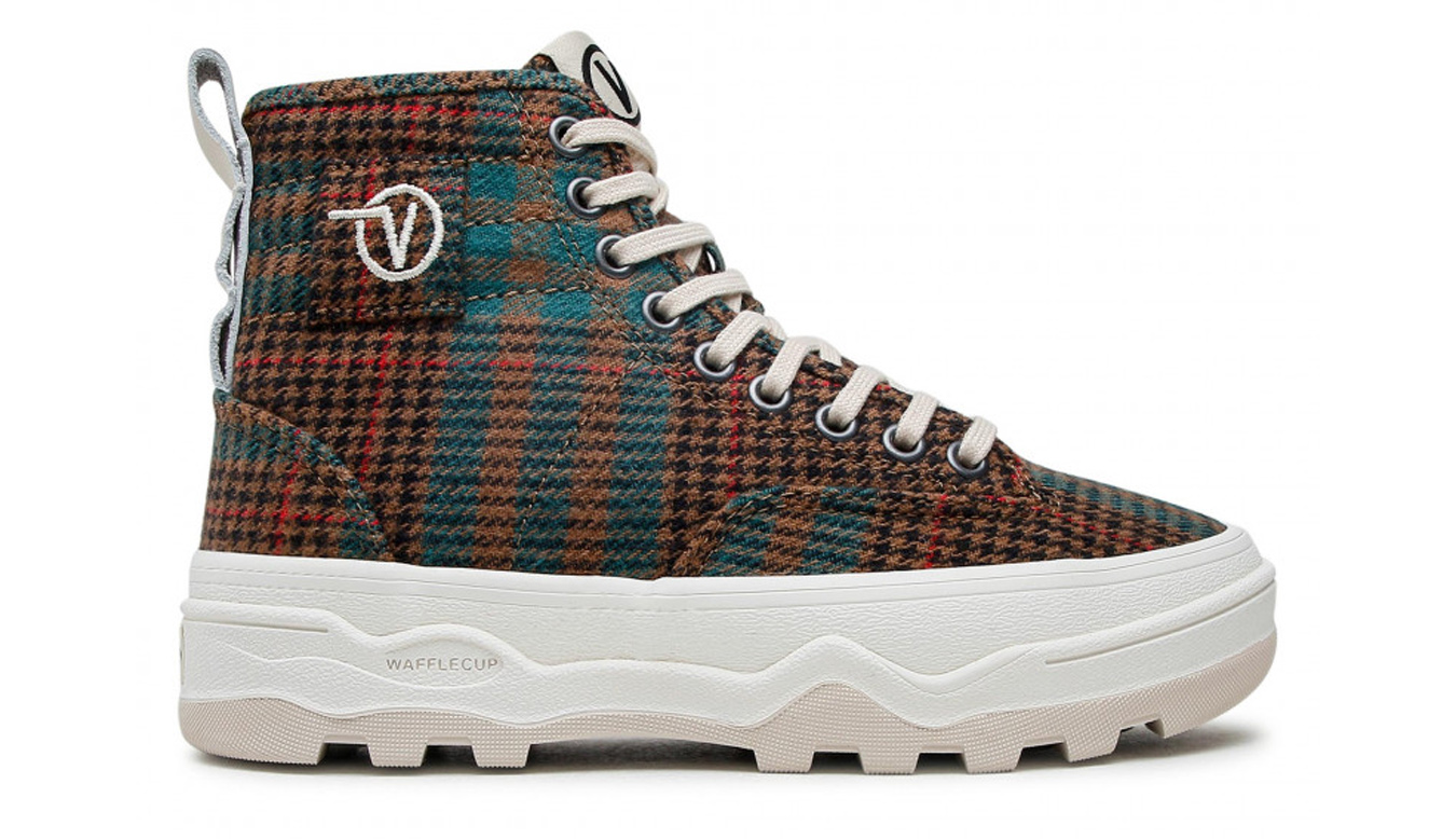 Image of Vans Sentry Wc Sandshell (Fuzzy Plaid) CZ