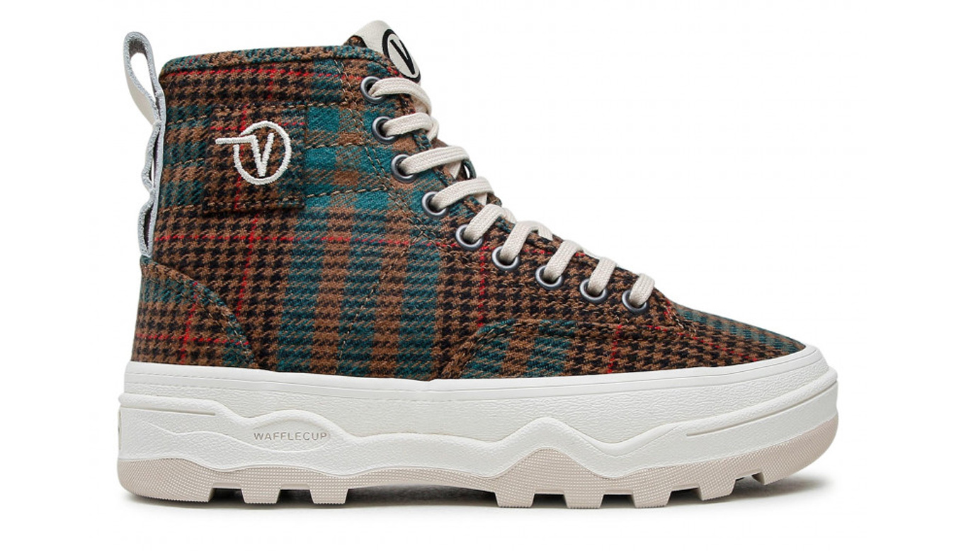 Image of Vans Sentry Wc Sandshell (Fuzzy Plaid) DE