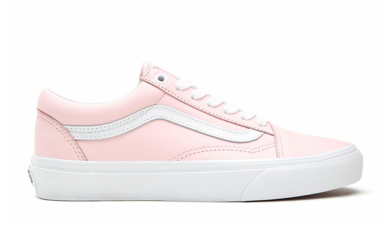 Image of Vans UA Old Skool Pink Leather CZ