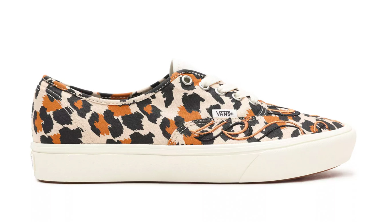 Image of Vans Ua Comfycush Authentic Leopard/Marshmallow CZ