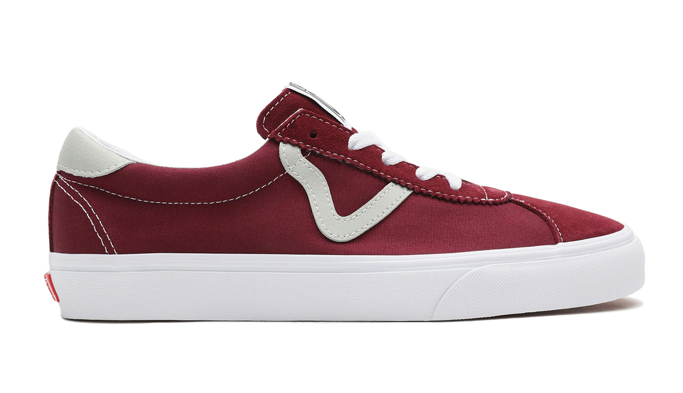 Image of Vans Ward Canvas Burgundy FR