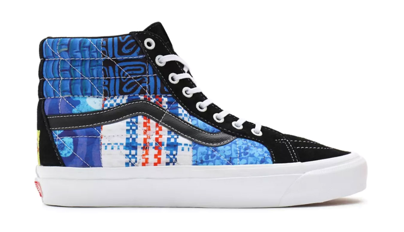 Image of Vans X Spongebob Sk8-Hi 38 Dx Sandy Liang Patchwork ESP