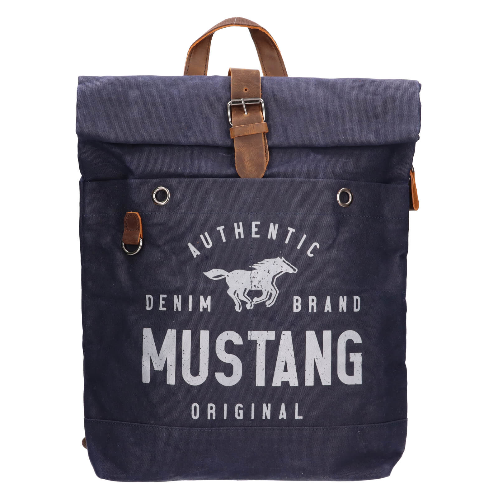Image of Veľký trendy batoh Mustang Lindr - modrá SK