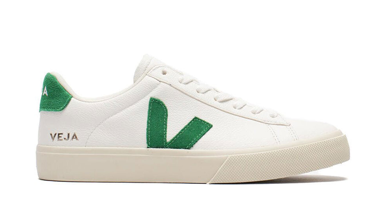 Image of Veja CAMPO CHROMEFREE LEATHER EX WHITE EMERAUDE US