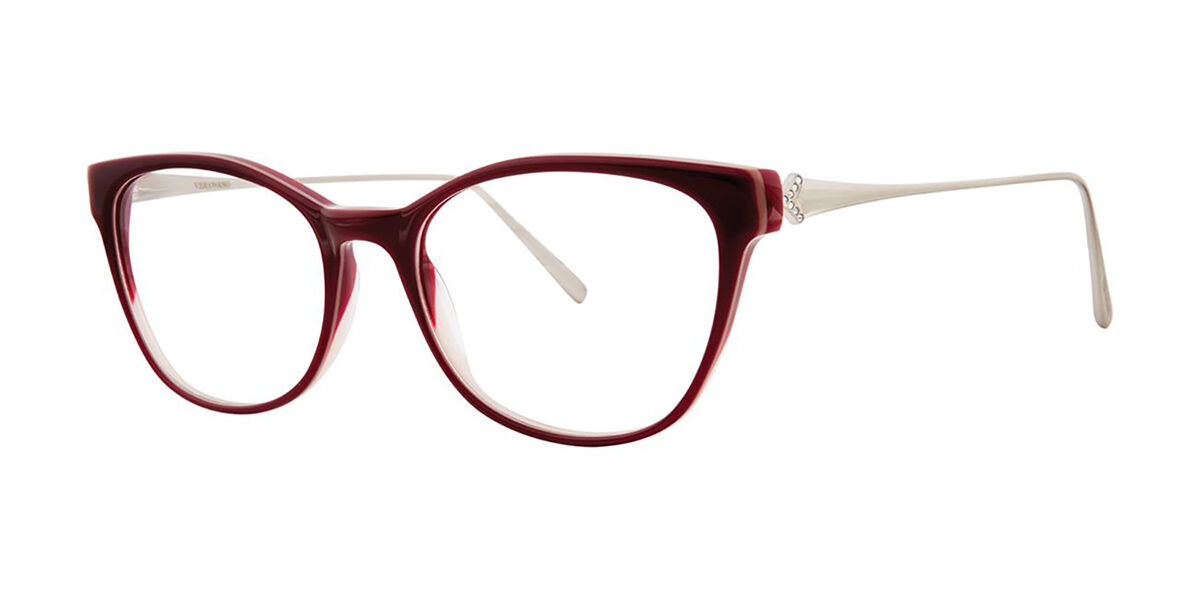 Image of Vera Wang Camari Crimson Óculos de Grau Vermelhos Masculino BRLPT