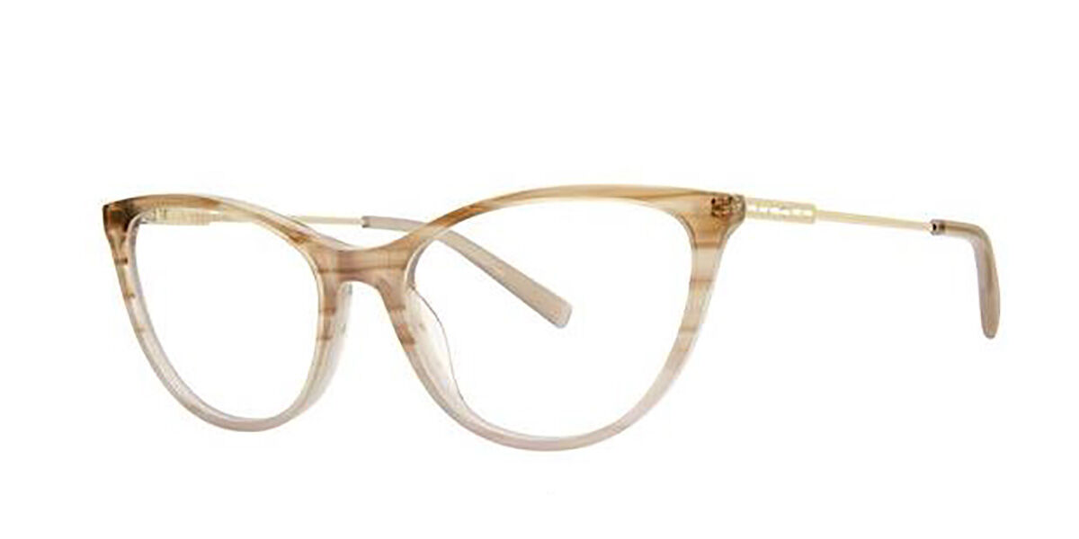 Image of Vera Wang Gizelle Satin Horn 53 Brązowe Męskie Okulary Korekcyjne PL