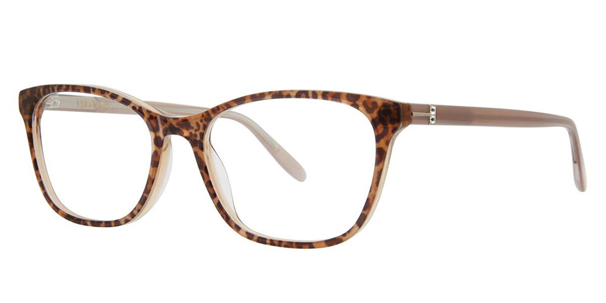 Image of Vera Wang Miranda Cheetah 52 Sköldpaddemönstradeshell Glasögon (Endast Båge) Män SEK