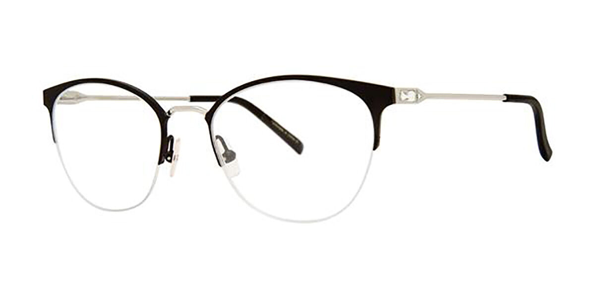 Image of Vera Wang Robyn Noir 51 Czarne Męskie Okulary Korekcyjne PL