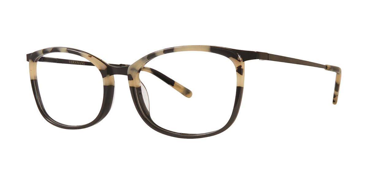 Image of Vera Wang V521 Domino Óculos de Grau Tortoiseshell Masculino PRT