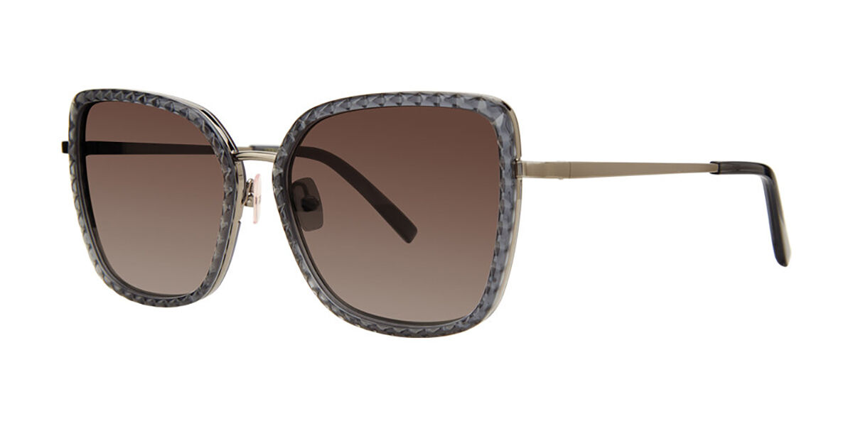 Image of Vera Wang V613 Hematite 57 Lunettes De Soleil Femme Bleues FR