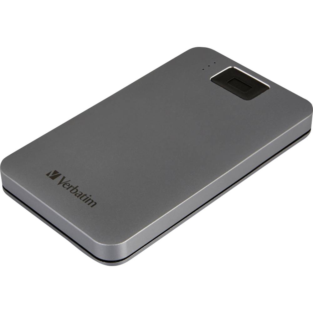 Image of Verbatim Executive Fingerprint Secure 1 TB 25 external hard drive USB 32 1st Gen (USB 30) Grey 53652