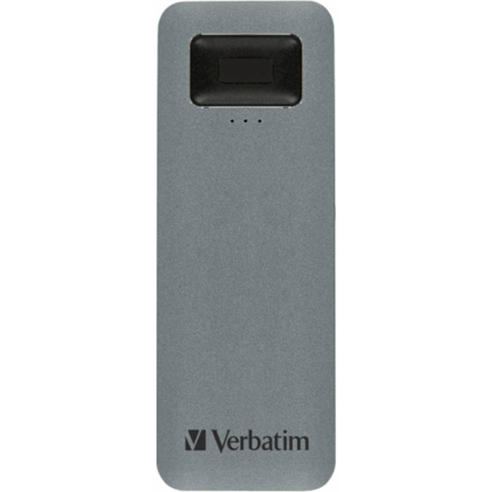 Image of Verbatim Executive Fingerprint Secure 1 TB External SSD hard drive USB 32 1st Gen (USB 30) Grey 53657