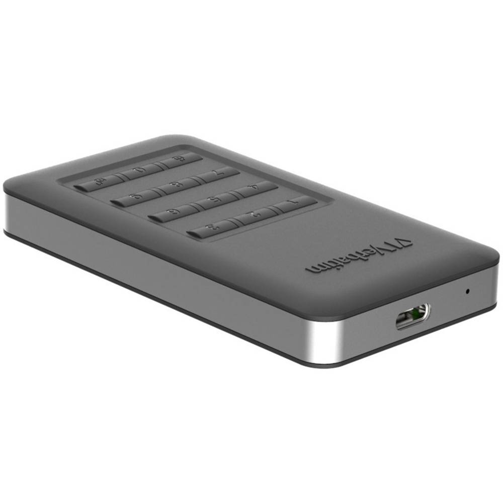 Image of Verbatim Store n Go Secure Portable SSD 256 GB External SSD hard drive USB 32 Gen 2 (USB 31) Black 53402