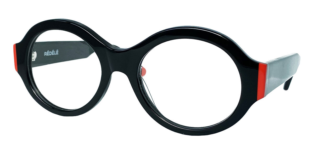 Image of Vermelhosele DALLAS 01 Óculos de Grau Pretos Masculino BRLPT