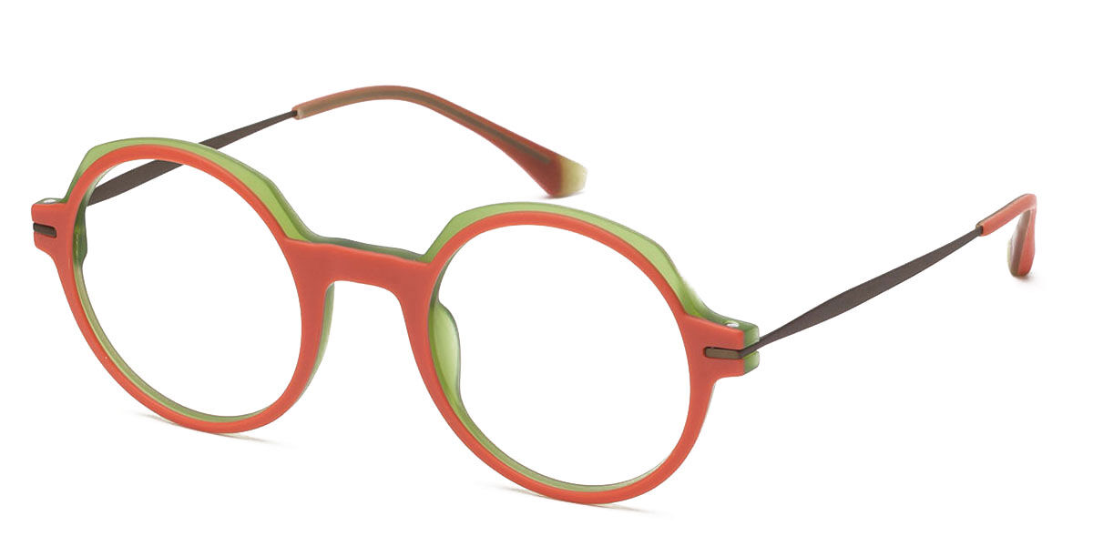 Image of Vermelhosele FALCO 2 Óculos de Grau Laranjas Masculino BRLPT
