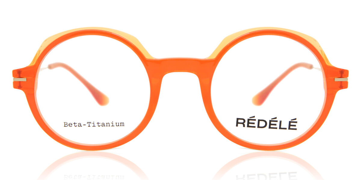 Image of Vermelhosele FALCO 6 Óculos de Grau Laranjas Masculino PRT