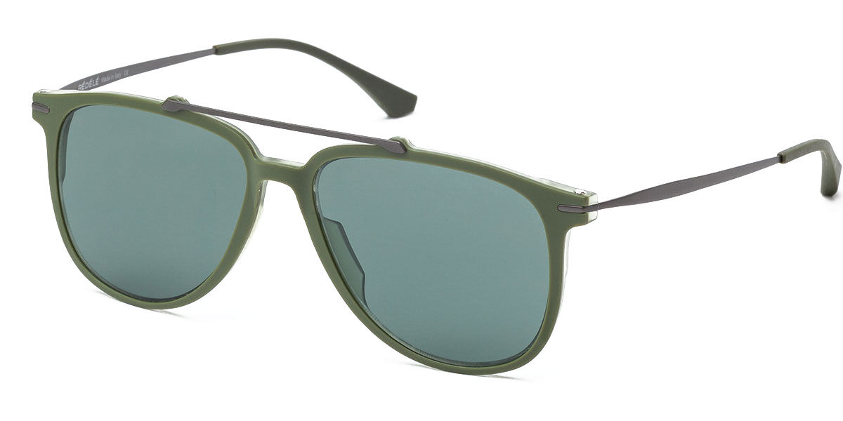 Image of Vermelhosele JIMMY 3 Óculos de Sol Verdes Masculino BRLPT