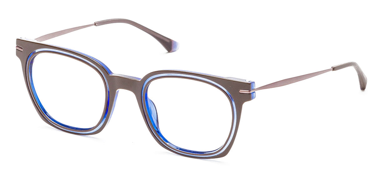Image of Vermelhosele THEOLDS 2 Óculos de Grau Marrons Masculino BRLPT