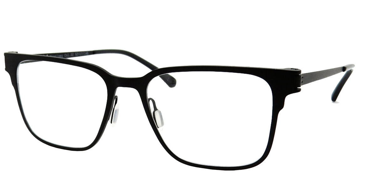 Image of Vermelhosele WINNIPEG C2 Óculos de Grau Pretos Masculino PRT