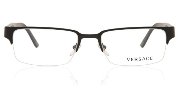 Image of Versace VE1184 1261 Óculos de Grau Pretos Masculino BRLPT