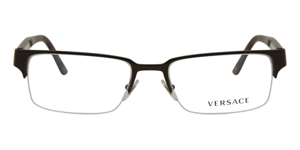 Image of Versace VE1184 1269 Óculos de Grau Marrons Masculino PRT