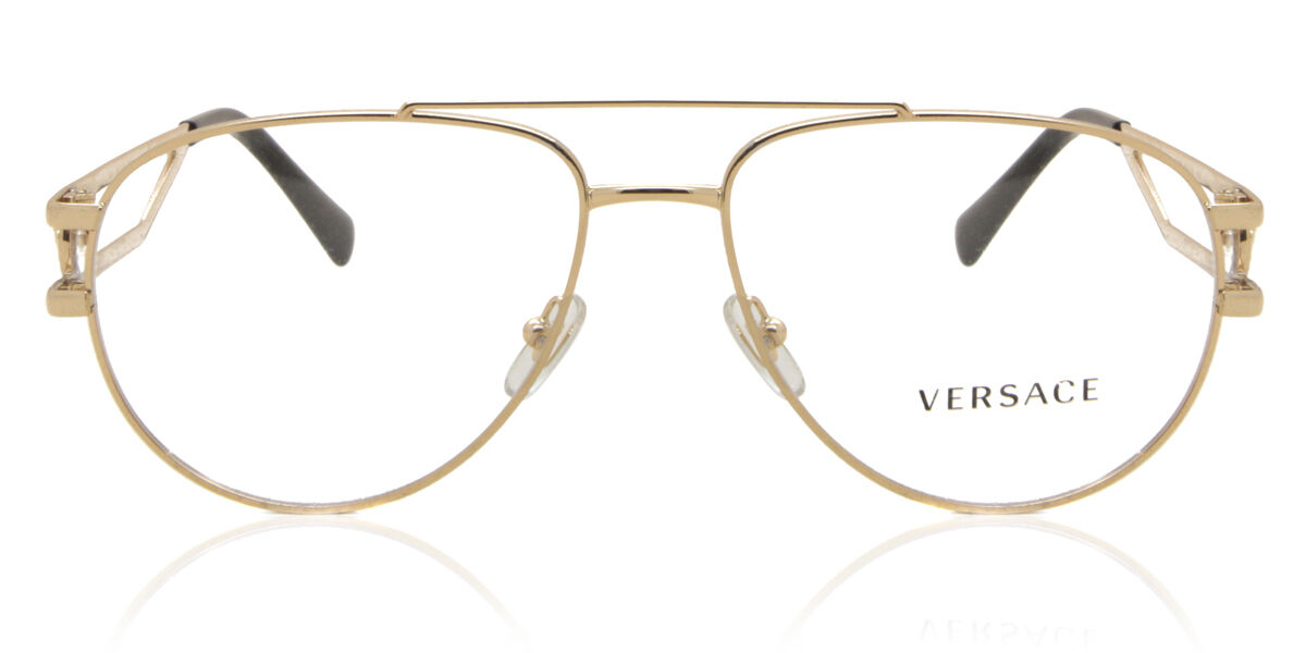 Image of Versace VE1269 1002 Óculos de Grau Dourados Masculino BRLPT