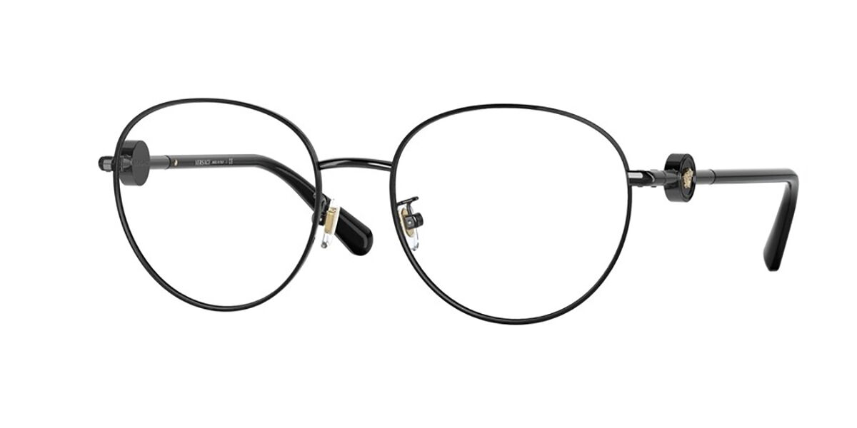 Image of Versace VE1273D Asian Fit 1009 Óculos de Grau Pretos Feminino PRT