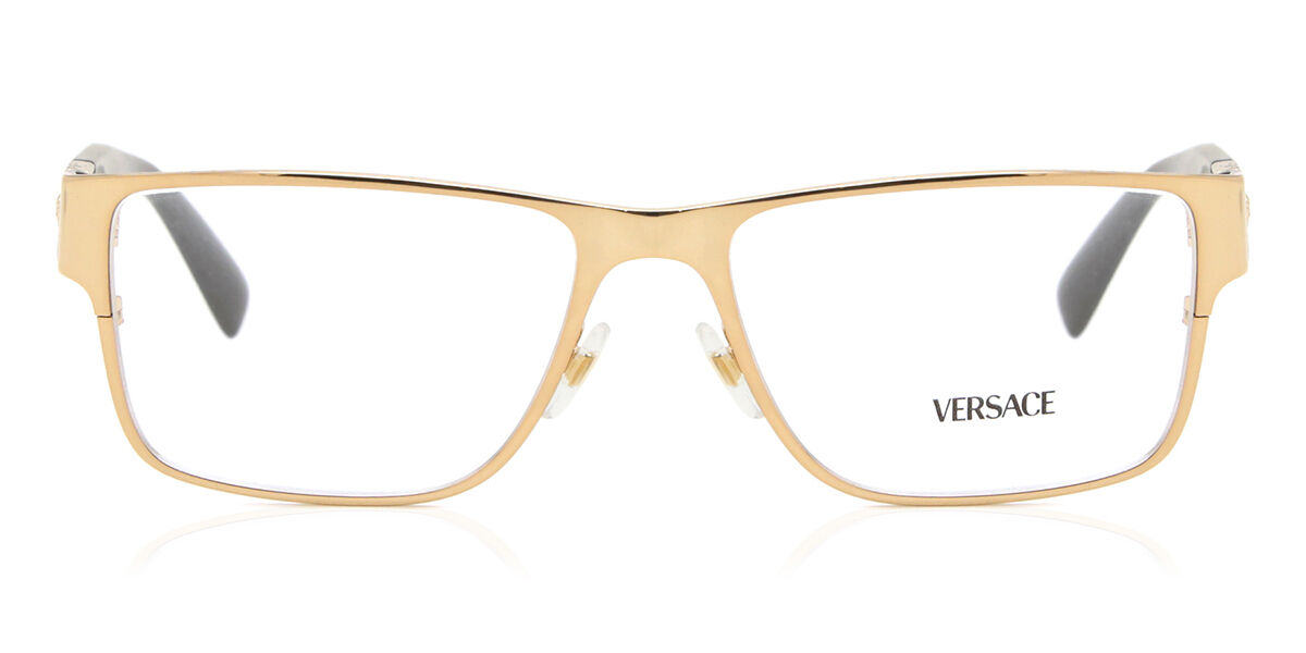 Image of Versace VE1274 1002 Óculos de Grau Dourados Masculino BRLPT