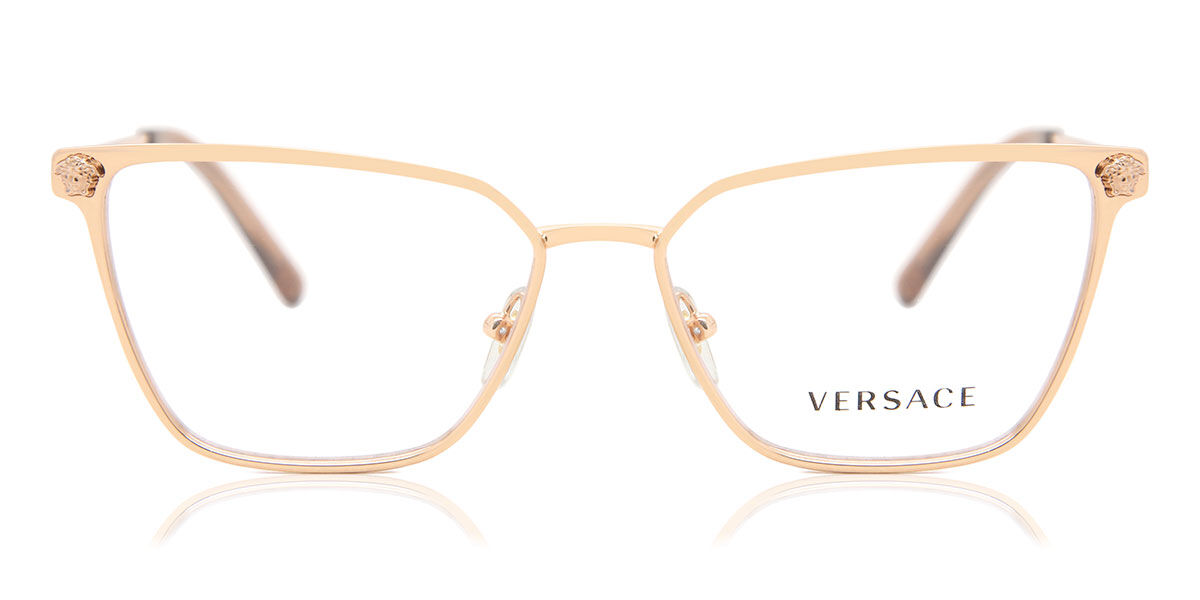 Image of Versace VE1275 1412 Óculos de Grau Cor-de-Rosa Feminino PRT