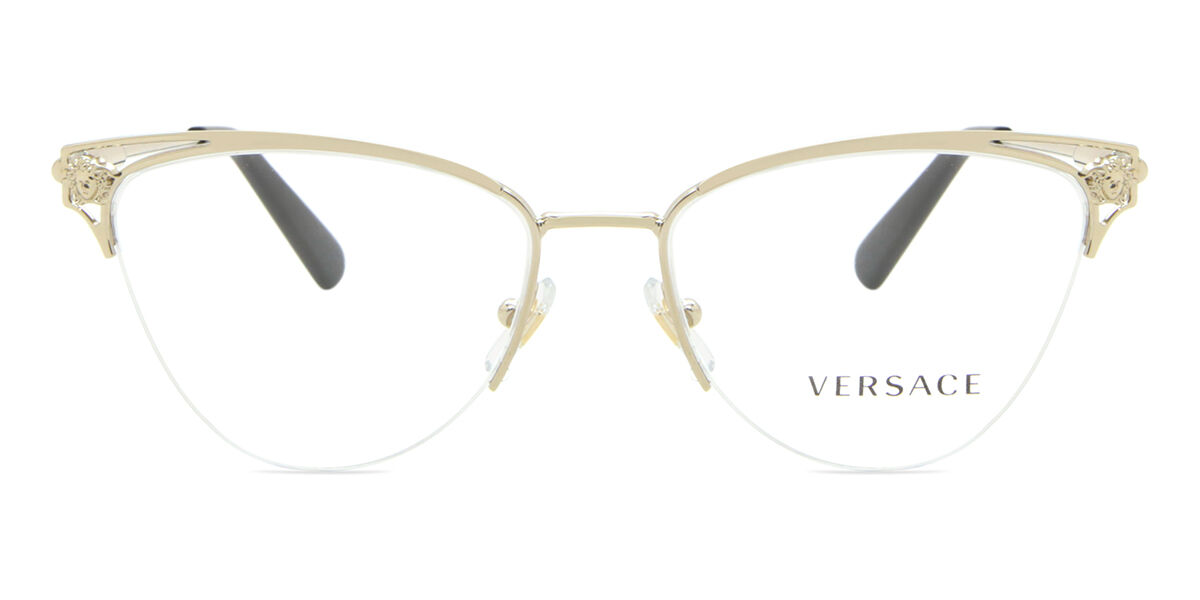 Image of Versace VE1280 1252 Óculos de Grau Dourados Feminino BRLPT