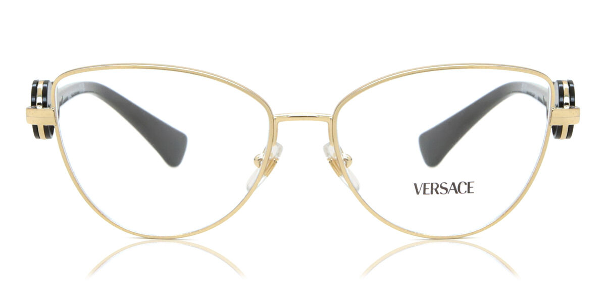 Image of Versace VE1284 1002 Óculos de Grau Dourados Feminino BRLPT
