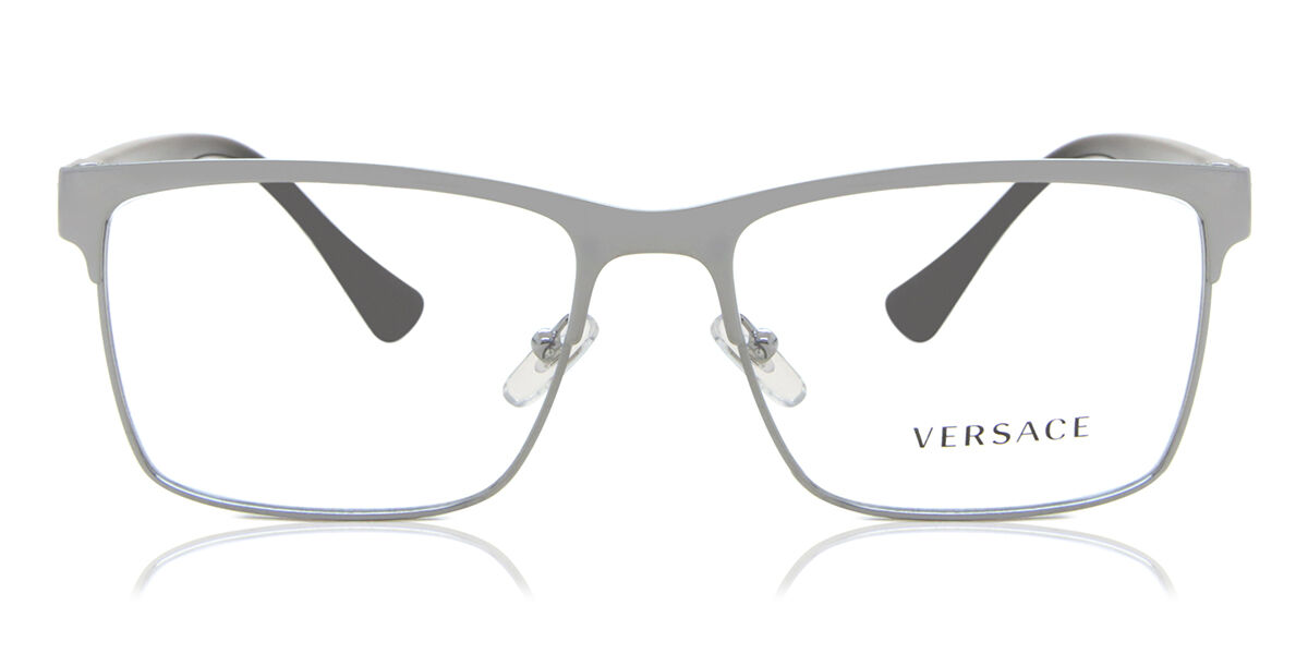 Image of Versace VE1285 1001 Óculos de Grau Gunmetal Masculino BRLPT