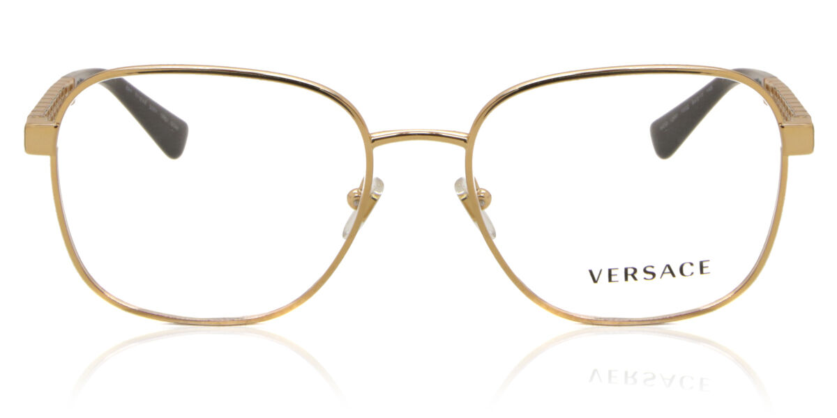 Image of Versace VE1290 Formato Asiático 1002 Óculos de Grau Dourados Masculino BRLPT